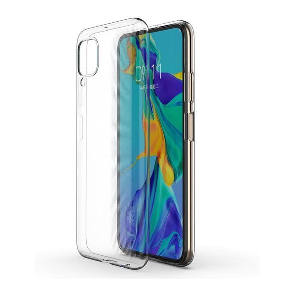 Чехол для шлема Мягкий ТПУ Huawei P40 Lite, прозрачный HMT-CTHWP40LSC фото