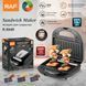 Raf Sandwich Maker R.594, 3в1, 750Вт R.594R фото 4
