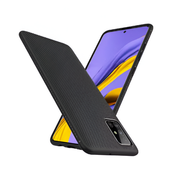 Чехол для шлема ТПУ Кожа Нейлон Samsung A41, черный HMT-CTSA41LNBK фото