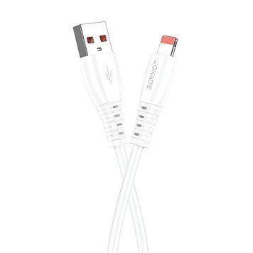 Jokade Cable USB-A to Lightning 5A 1M JA043, White JA043USLWH foto