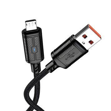 Jokade Cable USB to Micro-USB 3A 1.2m Intelligent Power-off JA049, Black JOKTTJA049 foto