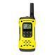 Motorola Walkie-Talkie TalkAbout T92 H2O, Twin, IP67, 16 Channels, 10km, Yellow/Black (2023 edition) T92H2O foto 2