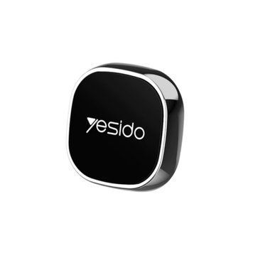 Автомобильный держатель Yesido Mini, магнитный клеевой тип, черный C81 фото