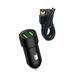 Charome Car Charger with Cable USB to Lightning C6, Black CHCCCLC6BK foto 1