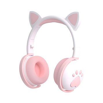 Накладные наушники Keeka с микрофоном Bluetooth BK1, белый (поврежденная коробка) BK1WHITEDMG фото