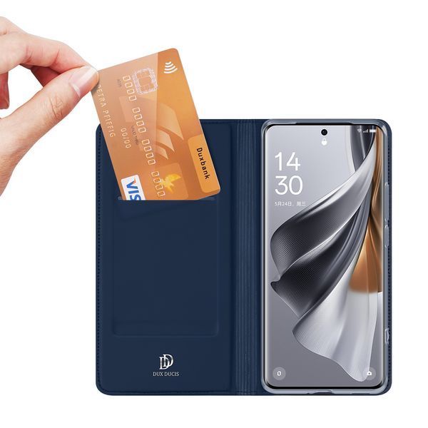DUX DUCIS Case Flip SkinPro OPPO Reno 10/10Pro, Blue DUXDUCFLSKPOPR10/10PBL foto