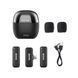 Boya Wireless Microphone 2.4GHz Dual-Channel System with Charging Case (BY-WM3T-U2), Type-C Jack, Black BY-WM3T-U2 foto 2