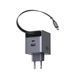 UGREEN GaN Quick Charger 1*Type-C + 1*USB-A with Cable Type-C Retractable, 65W, Black | X615 65825 foto 3