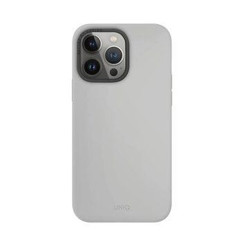 Чехол Uniq для iPhone 15 Pro Max Hybrid Magclik Charging Lino Hue, Grey UNICAIP6.1PROMAXHMCLGR фото
