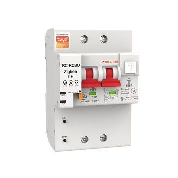 Moes Zigbee Circuit Breaker 2P 100A with Energy Monitoring( OCP / OVP / UVP) ZCB-SC-2P100M-EN foto