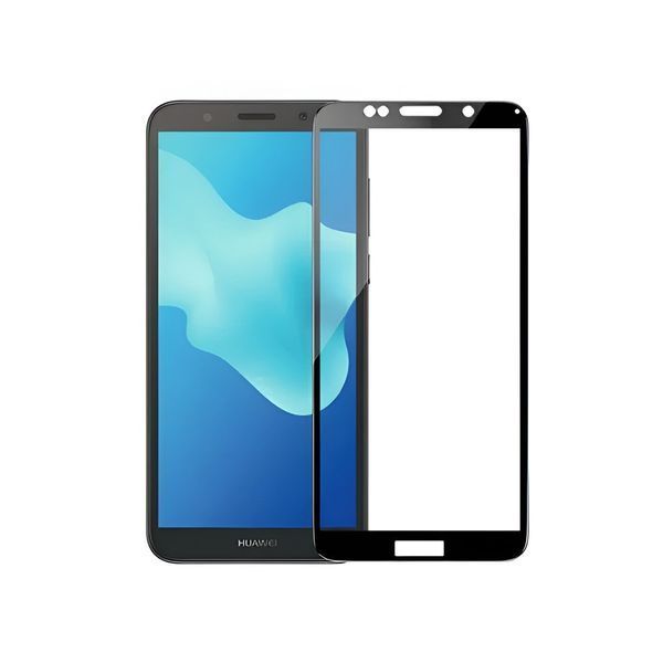 Helmet Full Coverage Glass 2.5D Huawei Y6 2018, Clear HMTFGY6 foto