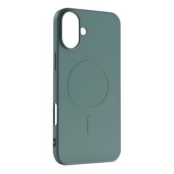 WOO Case Liquid Silicone Magsafe Iphone 16 Plus, Green WOOLSCMIP16PLGR foto