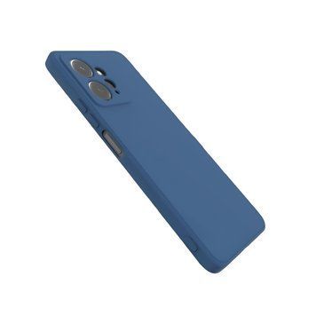 Чехол для шлема Liquid Silicone Redmi Note 12 4G, синий HMTLSCXRN12BL фото