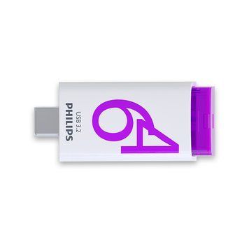 PHILIPS USB Drive 3.2 + Type-C Port, 64 GB FM60UT064B/93-S foto
