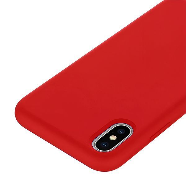 Helmet Case Liquid Silicone iPhone Xs Max, Red HMT-CLSIPXSMRD фото