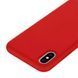 Helmet Case Liquid Silicone iPhone Xs Max, Red HMT-CLSIPXSMRD фото 3