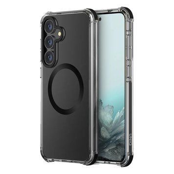 Чехол Uniq для Samsung S25 Plus Combat Carbon Magclick, черный UNIQ-GS25PHYB-COMMBLK фото