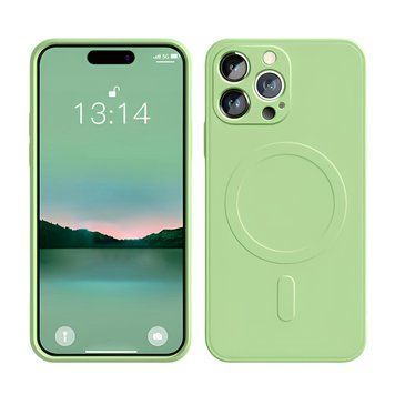WOO Case Liquid Silicone Magsafe Iphone 16 Pro Max, Green WOOLSCMIP16PMGR foto