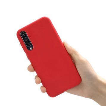 Чехол для шлема Жидкий силикон Samsung A30S, красный HMT-CLISSA30SRD фото
