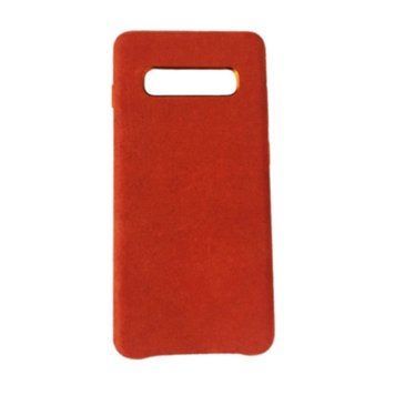 Helmet Case Alcantara V2 Samsung S10, Red HMT-CALSAS10V2RD. foto