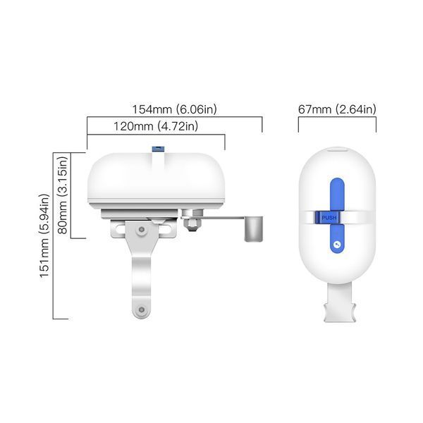 Moes Zigbee Smart Water and Gas Pipeline Auto Shut OFF Valve Controller Eu Power Adapter ZV-QY-EU-EN foto
