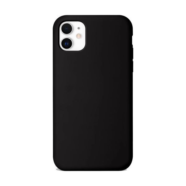 WOO Case Liquid Silicone iPhone 11, Black WO-CLSIP11BK foto